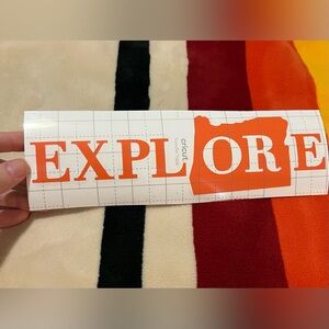 Explore OR Vinyl Decal 🌲